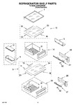 Diagram for 07 - Refrigerator Shelf Parts