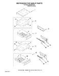 Diagram for 07 - Refrigerator Shelf Parts