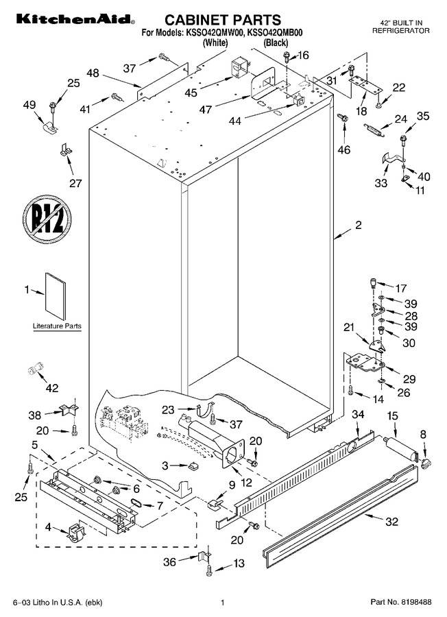 Diagram for KSSO42QMW00