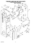 Diagram for 08 - Freezer Liner And Air Flow Parts