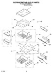 Diagram for 07 - Refrigerator Shelf Parts