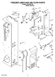 Diagram for 08 - Freezer Liner And Air Flow Parts