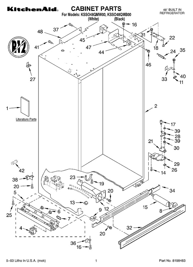 Diagram for KSSO48QMW00