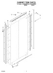 Diagram for 02 - Cabinet Trim Parts