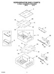 Diagram for 07 - Refrigerator Shelf Parts