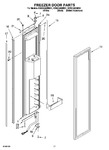 Diagram for 11 - Freezer Door Parts