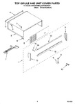 Diagram for 06 - Top Grille And Unit Cover Parts