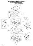 Diagram for 07 - Refrigerator Shelf Parts