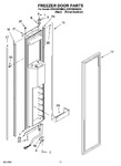 Diagram for 11 - Freezer Door Parts