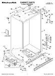 Diagram for 01 - Cabinet Parts