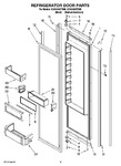 Diagram for 10 - Refrigerator Door Parts