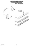 Diagram for 05 - Control Panel Parts