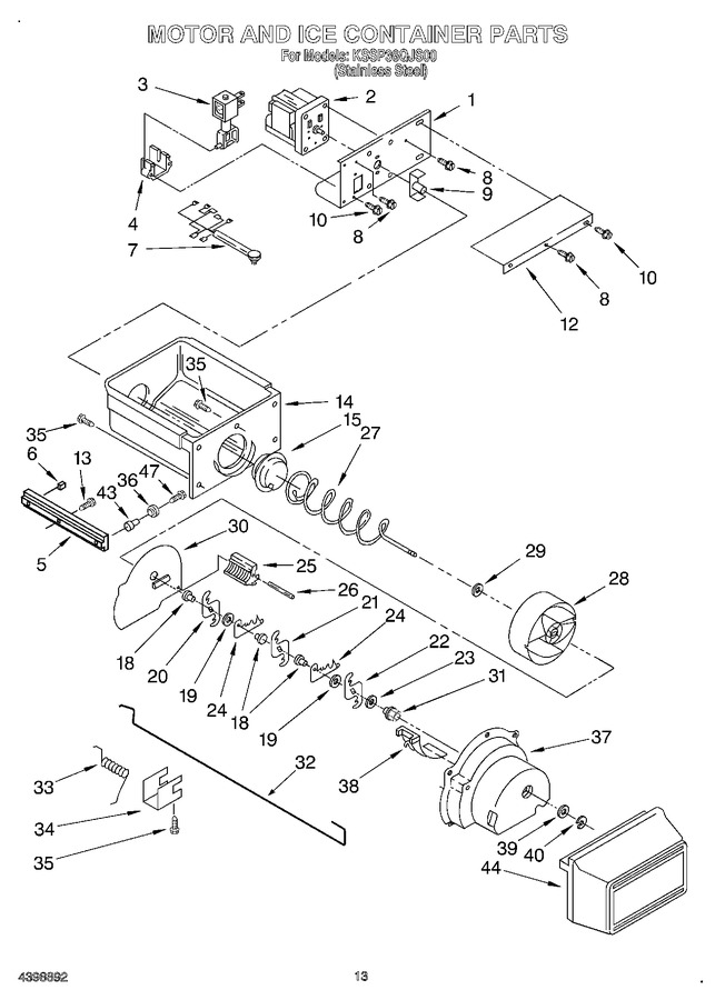 Diagram for KSSP36QJS00