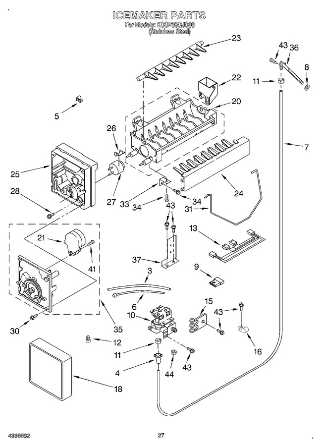 Diagram for KSSP36QJS00