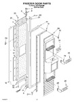 Diagram for 11 - Freezer Door