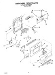 Diagram for 12 - Dispenser Front