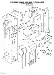 Diagram for 08 - Freezer Liner And Air Flow Parts