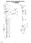 Diagram for 09 - Motor And Ice Container Parts