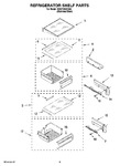 Diagram for 07 - Refrigerator Shelf Parts