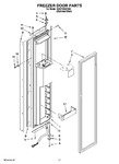 Diagram for 11 - Freezer Door Parts