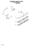 Diagram for 05 - Control Panel Parts