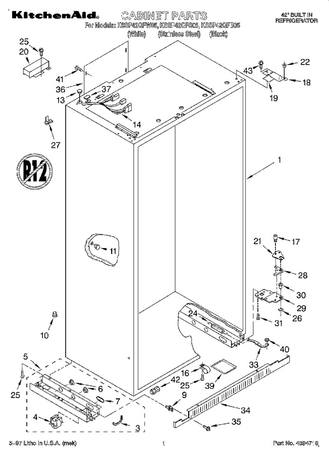 Diagram for KSSP42QFS05