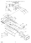 Diagram for 10 - Motor And Ice Container