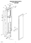 Diagram for 11 - Freezer Door Parts