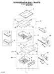 Diagram for 07 - Refrigerator Shelf Parts