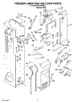 Diagram for 08 - Freezer Liner And Air Flow Parts