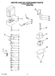 Diagram for 09 - Motor And Ice Container Parts