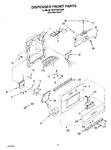 Diagram for 12 - Dispenser Front