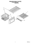 Diagram for 03 - Freezer Shelf Parts