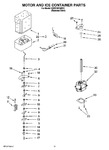 Diagram for 09 - Motor And Ice Container Parts