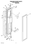 Diagram for 11 - Freezer Door Parts