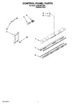 Diagram for 05 - Control Panel Parts