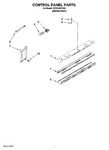 Diagram for 05 - Control Panel Parts