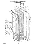 Diagram for 10 - Refrigerator Door