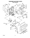 Diagram for 12 - Dispenser And Front