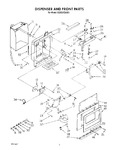 Diagram for 12 - Dispenser And Front