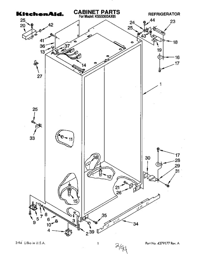 Diagram for KSSS36DAX05