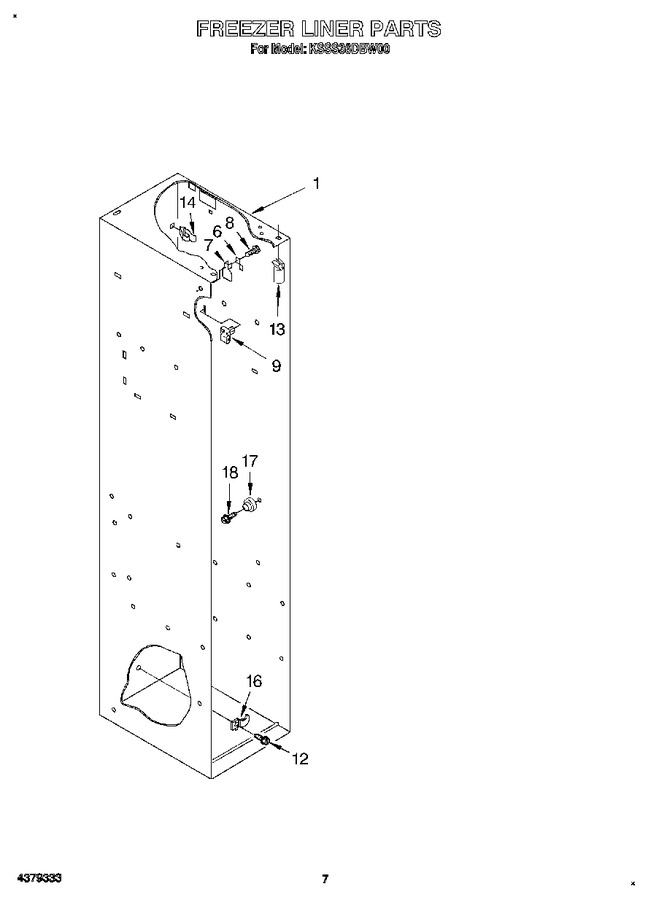 Diagram for KSSS36DBW00