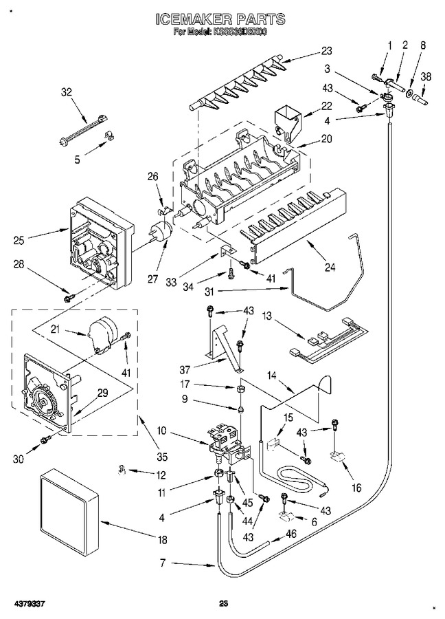 Diagram for KSSS36DBX00