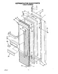 Diagram for 08 - Refrigerator Door