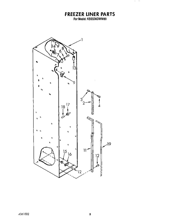 Diagram for KSSS36DWW00