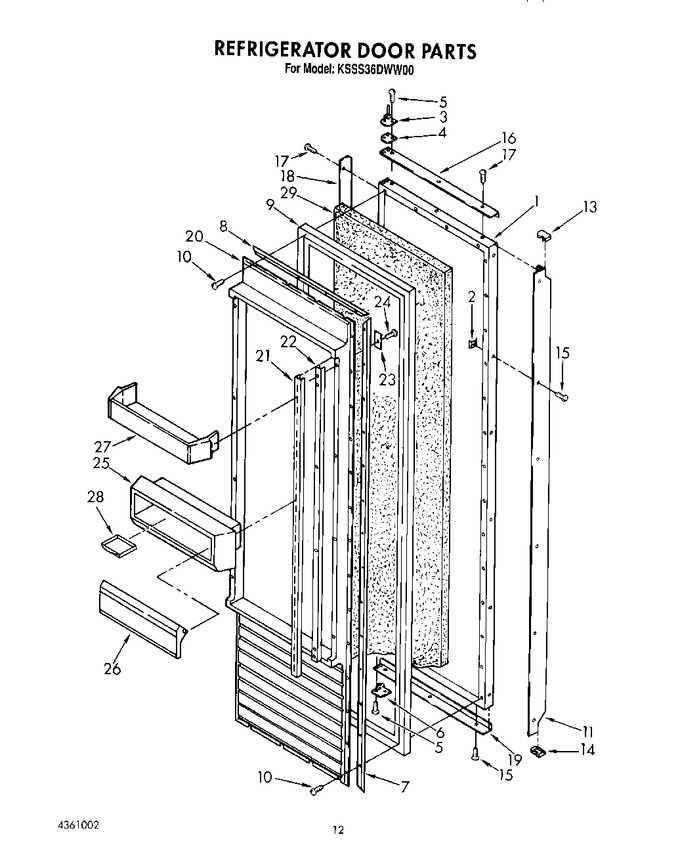 Diagram for KSSS36DWW00