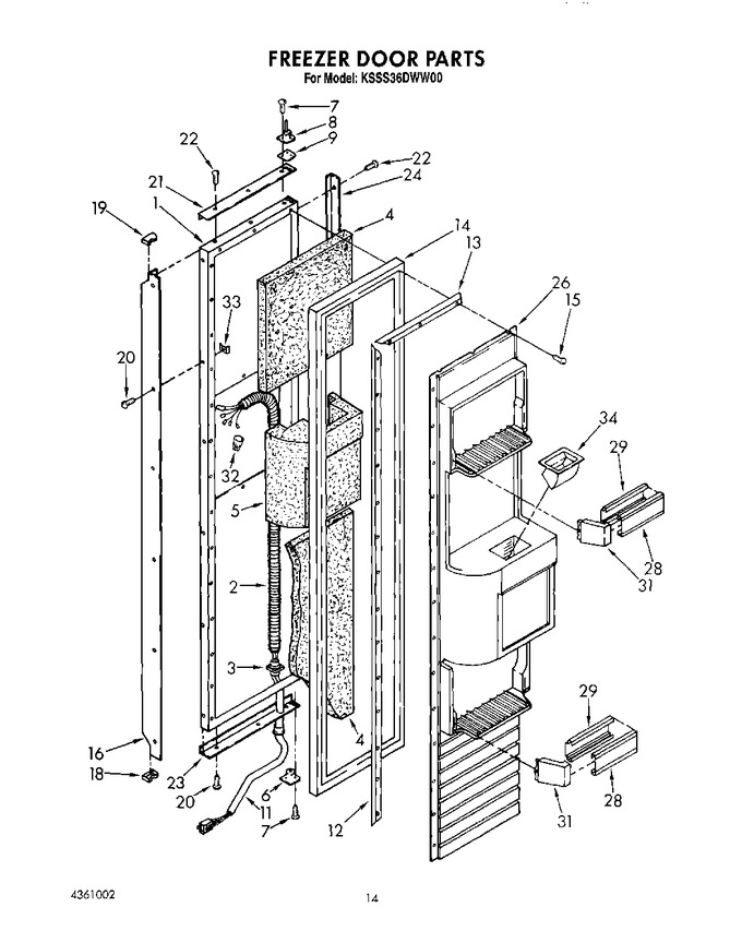 Diagram for KSSS36DWW00