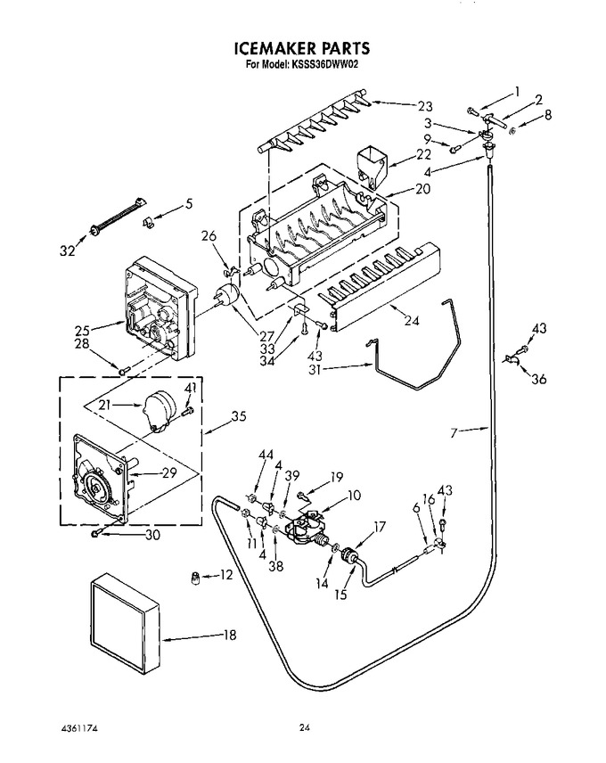 Diagram for KSSS36DWW02