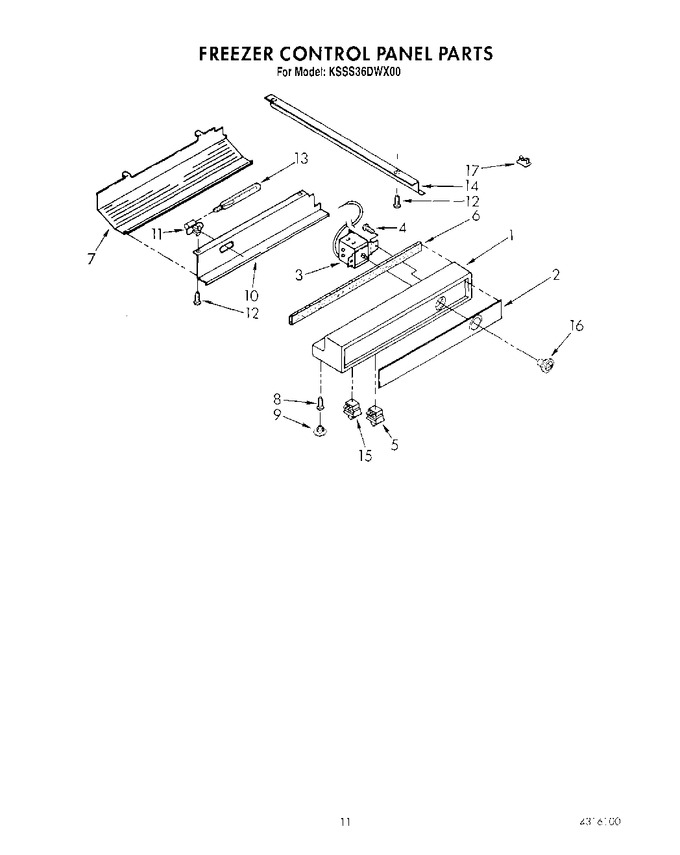 Diagram for KSSS36DWX00