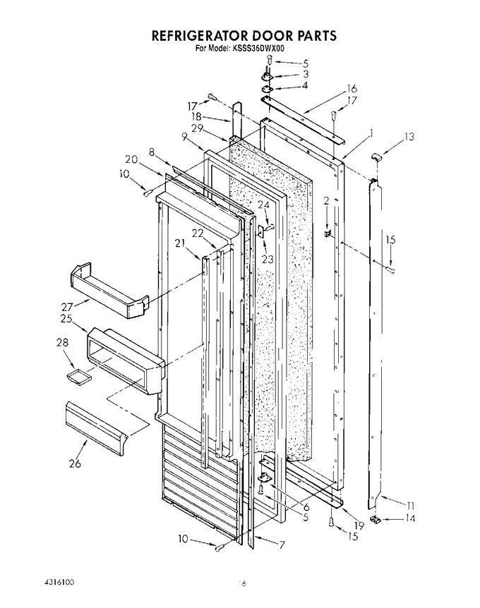 Diagram for KSSS36DWX00